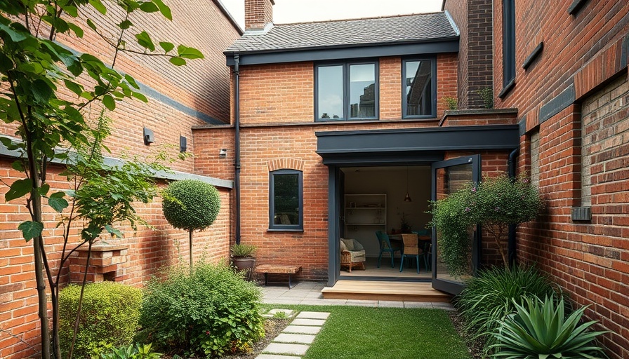 Charming annexe with modern loft extension and urban garden, loft conversion height rules lifted.