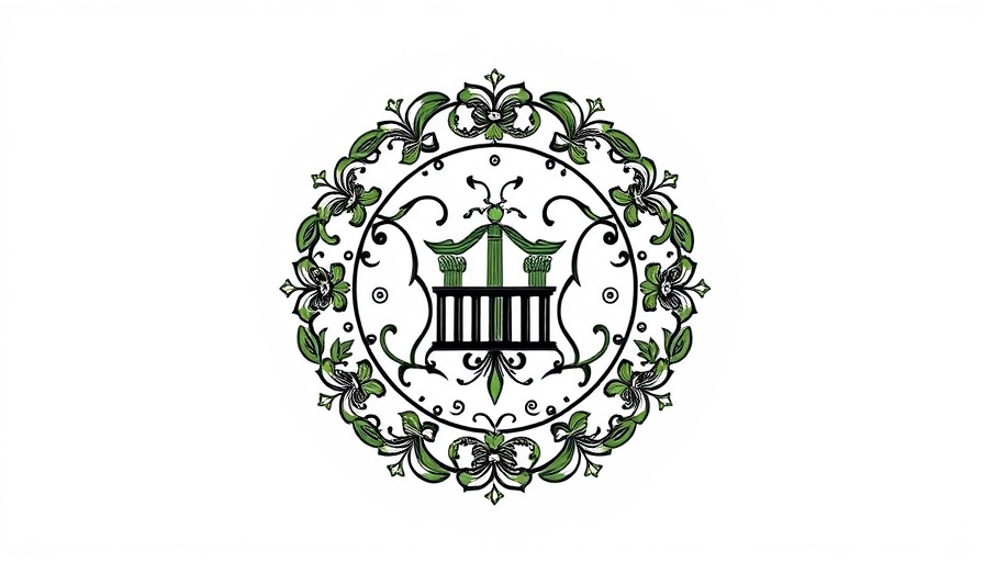 Supreme Court emblem with floral designs related to building remediation costs.