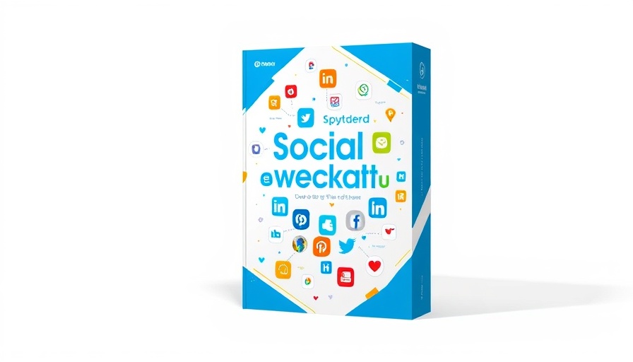 Boost Social Media Engagement software box highlighting social media graphics.