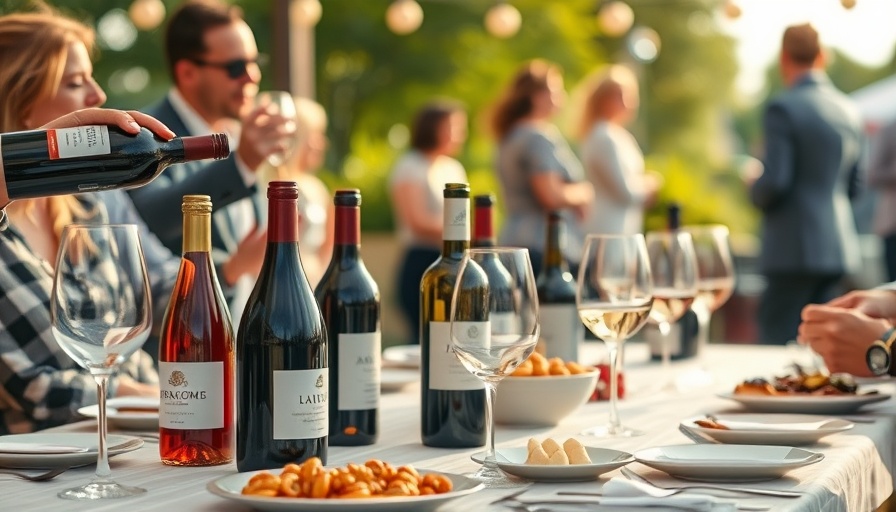 Bring Your Own Magnum Party with elegant wine selection and attendees.