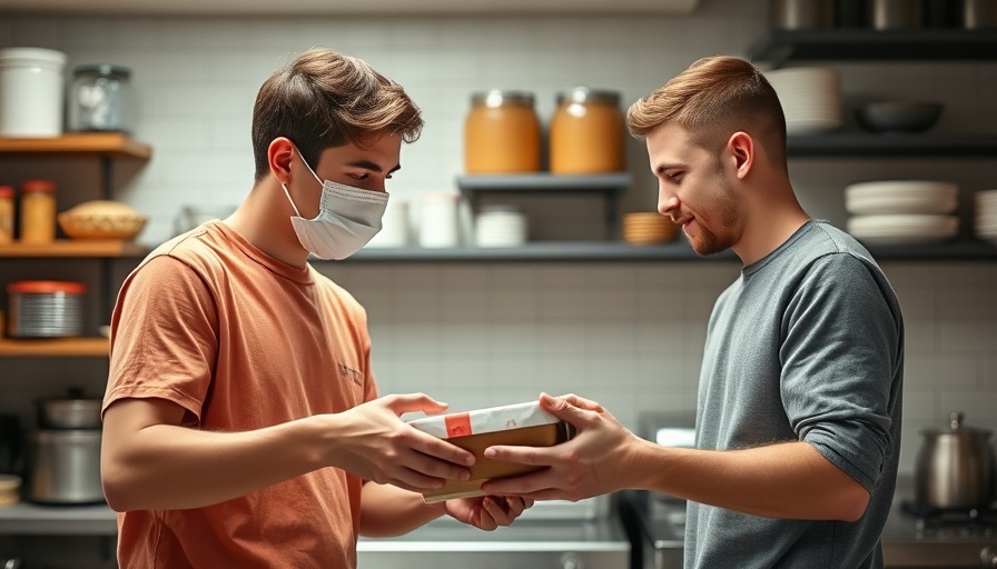Restaurant delivery exchange illustrating trust issues in direct service.