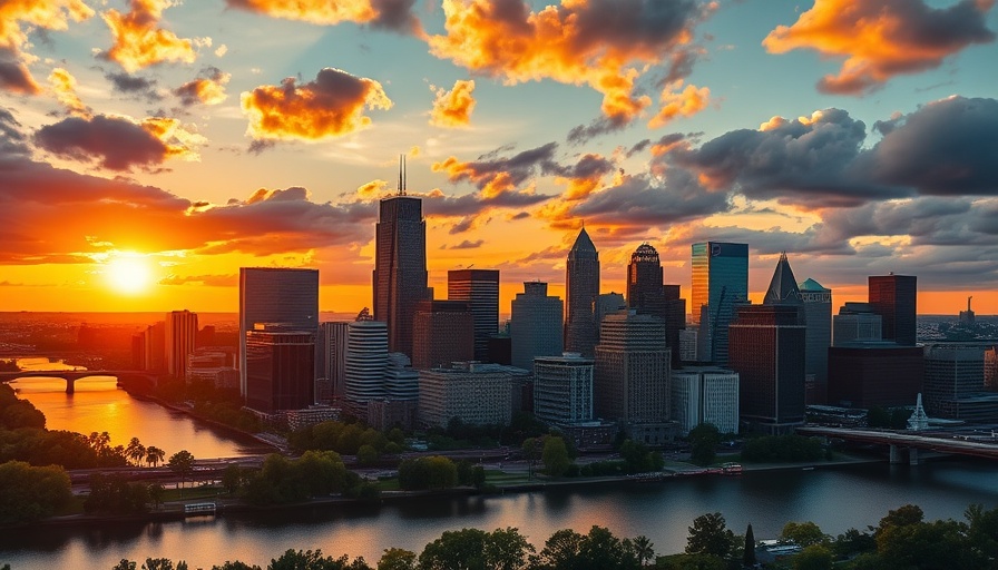 Panoramic view of Boston skyline showcasing top luxury hotels at sunset.