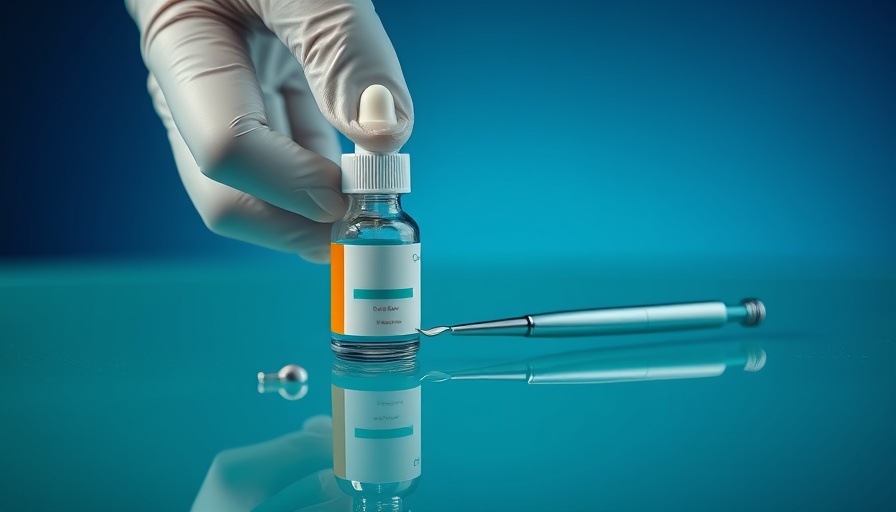 Dental adhesion innovations displayed with a gloved hand and tools.