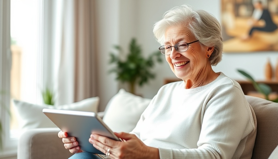Elderly woman reading with eye care product, best optician for family eye care.
