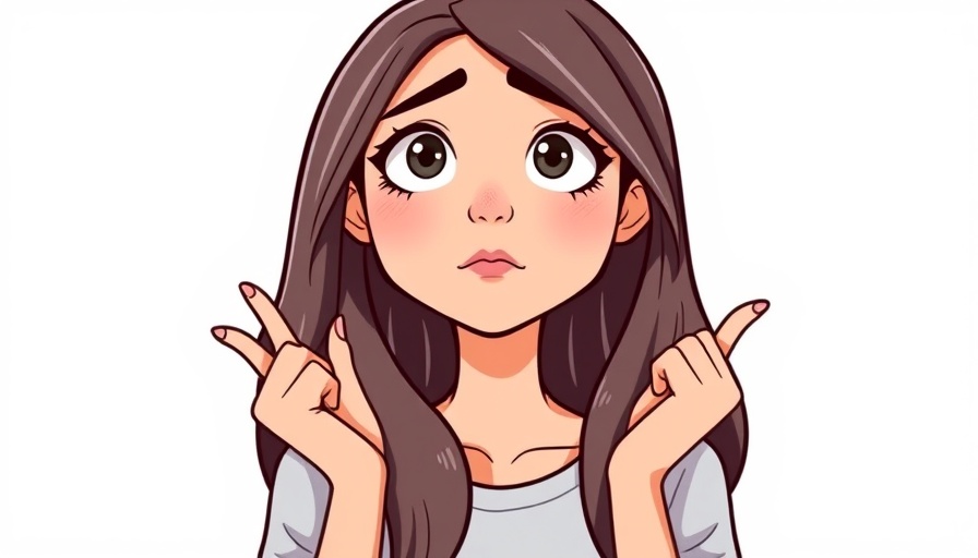 Confused woman shrugging, cartoon style for osteopathy topic.