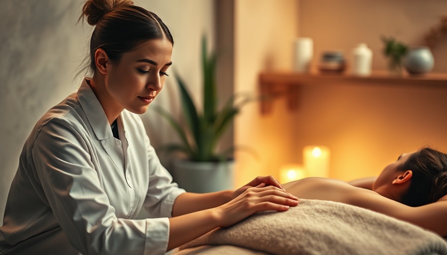 Massage therapist practicing best practices in holistic massage therapy in a serene spa.