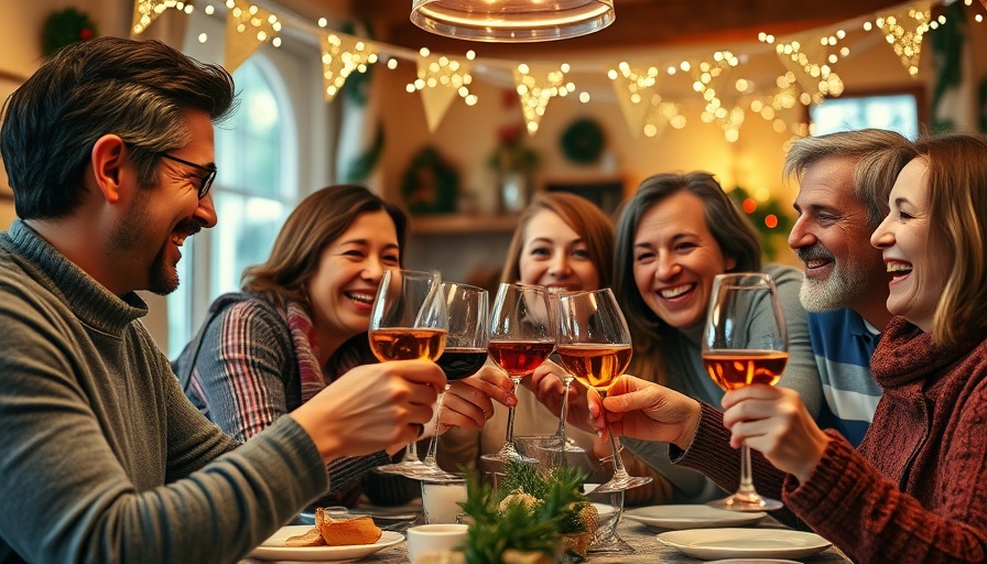 Family celebrating with wine at home, The Rise of At-Home Celebrations.