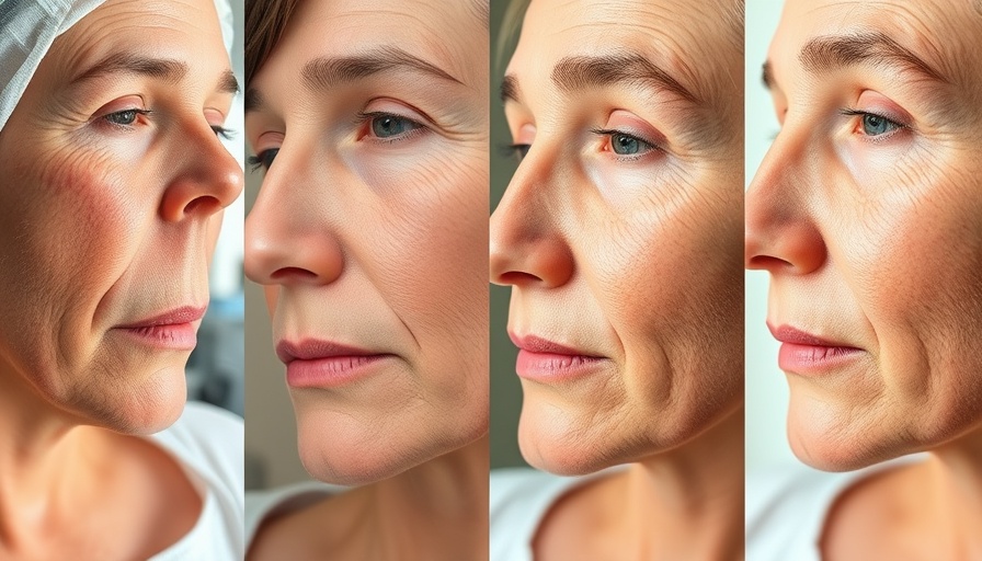 RECELL skin regeneration system healing process over one year.