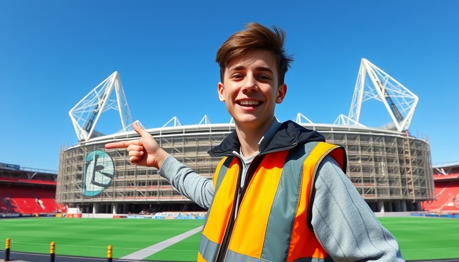 Scaffolding Company London UK highlighting Wembley stadium project.