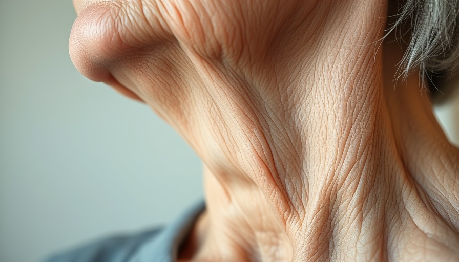 Close-up of neck lines addressed by Skinvive by Juvéderm.