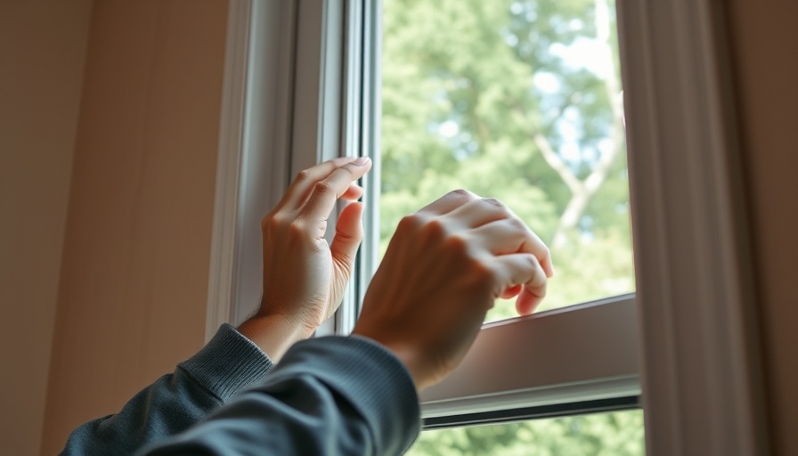 Installing new window to lower cooling bills, energy-efficient upgrade.