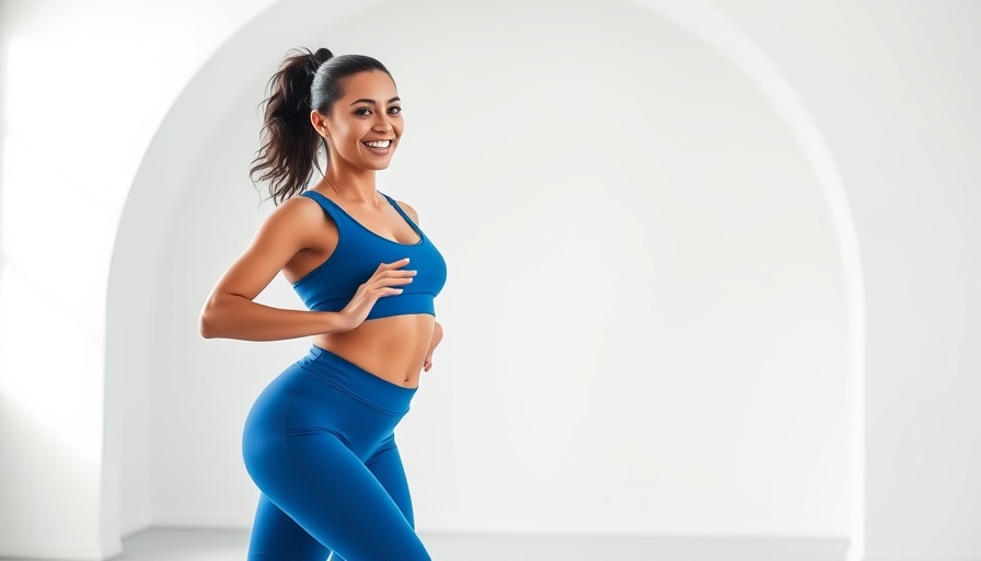 Woman doing aerobics in a studio, best yoga classes for health.
