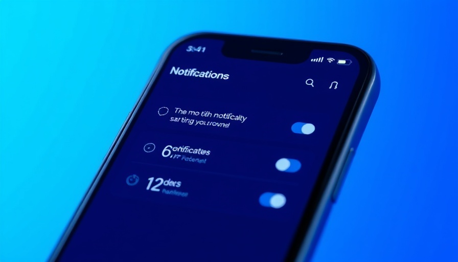 Notification settings for Bluesky app on smartphone interface.