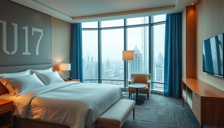 Elegant hotel room in one of the top luxury hotels in Milwaukee.