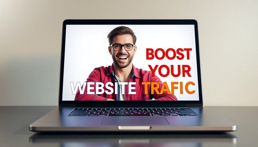 Advanced retargeting for website conversions displayed on laptop screen