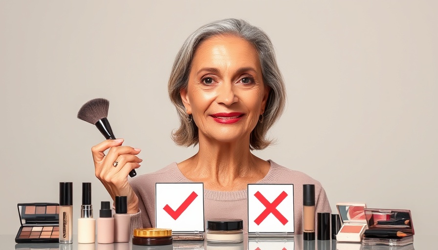 Makeup tips for over 40: Avoid aging makeup mistakes.