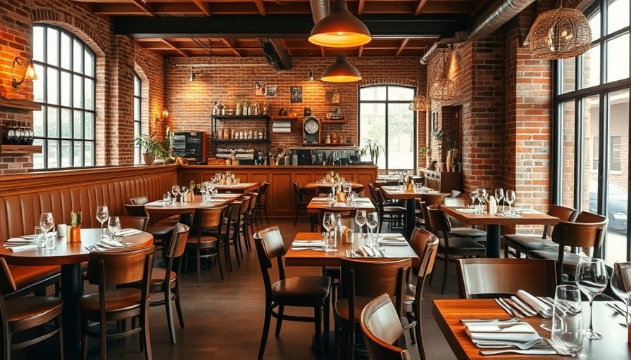 Cozy café transforming into a fine dining destination with elegant settings.