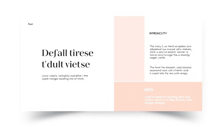 Minimalistic social media cover image design with pastel colors.