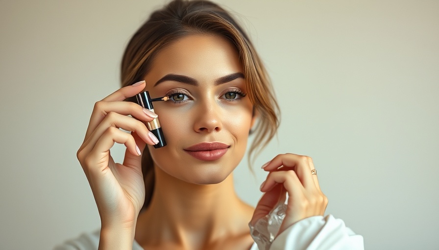 Woman demonstrating best concealer techniques for dark circles.