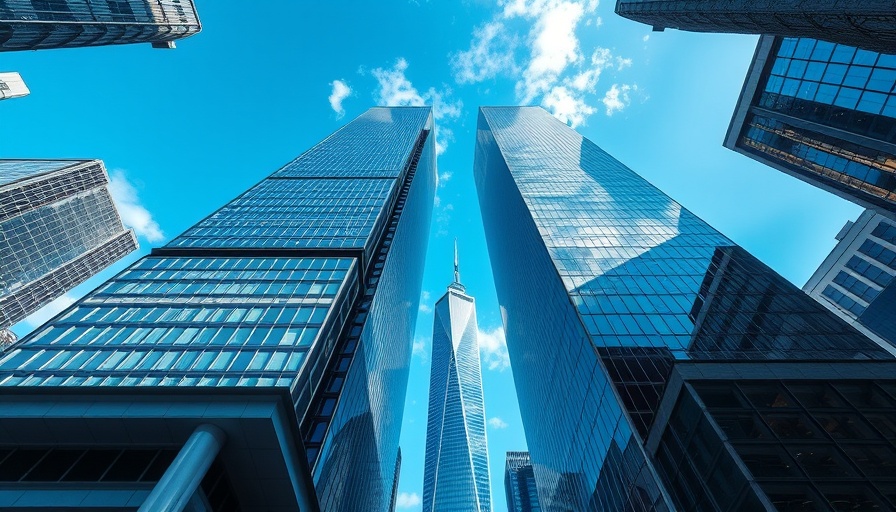 Modern skyscrapers for rent and sale in the UK.
