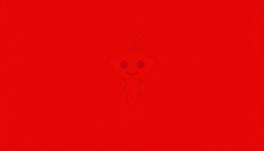 Reddit alien logo on red background symbolizing Reddit revenue growth.