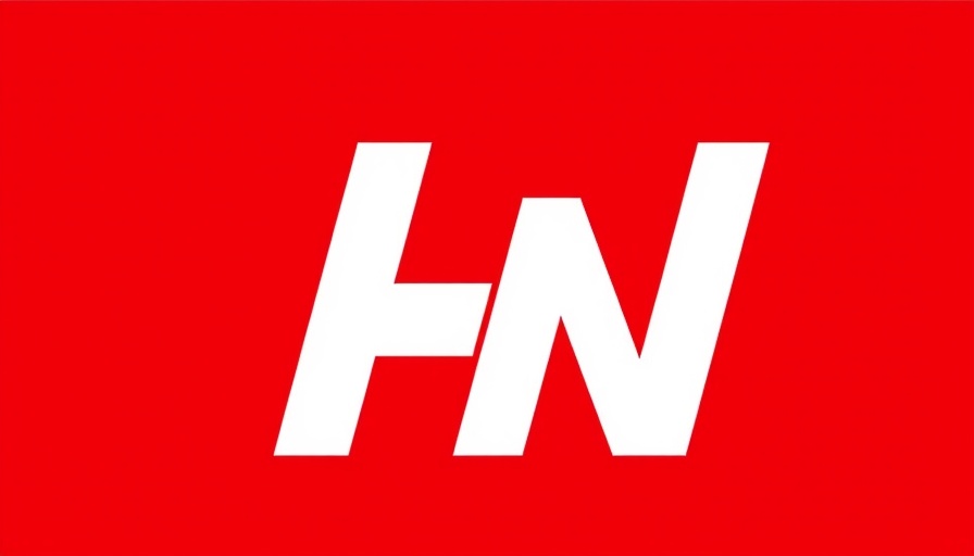 Minimalistic logo with 'HN' on red background for top luxury hotels in Rohnert Park.