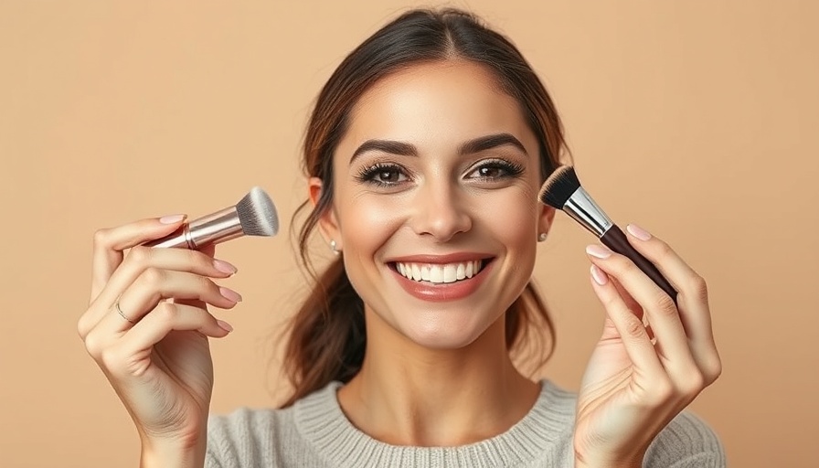 Best blush for your money makeup tutorial by smiling woman.