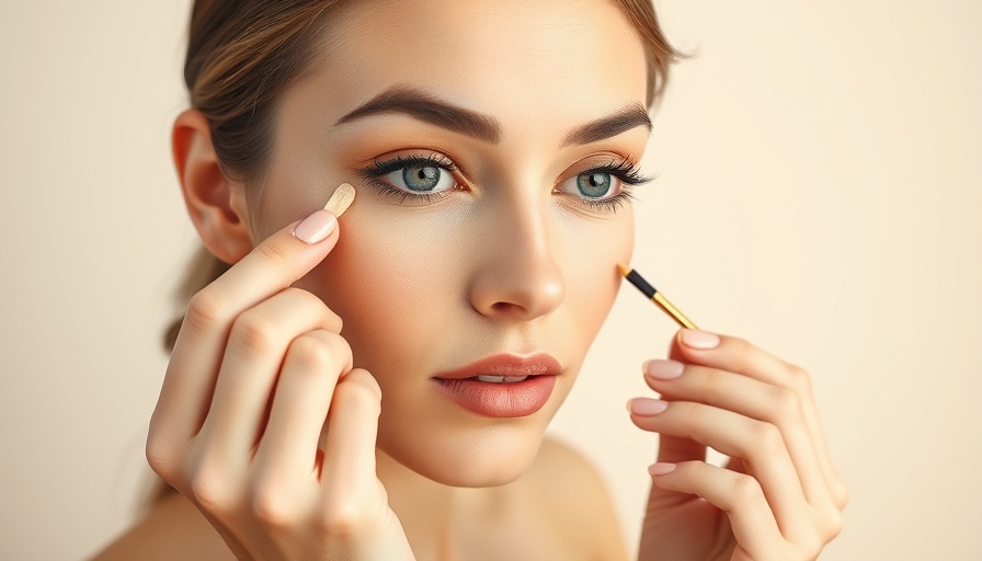Best concealer tutorials for dark circles application demonstration.