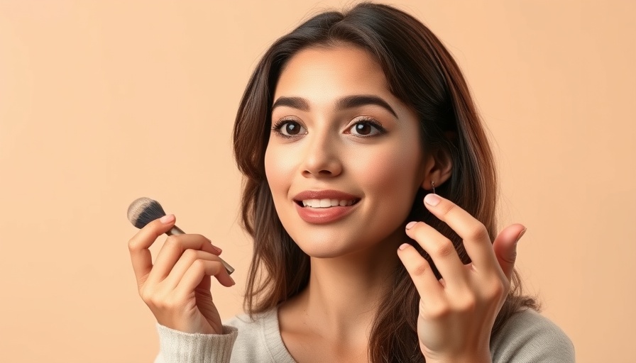 Beginner makeup tutorial with color corrector tips.