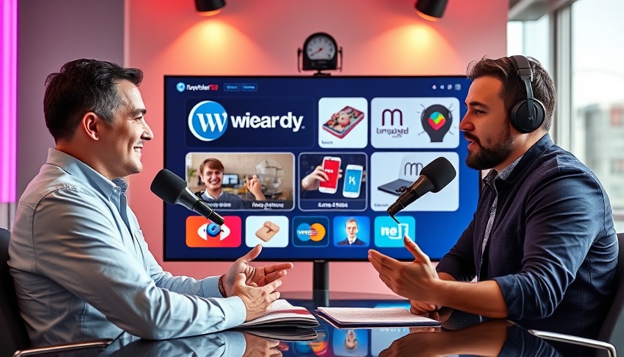 Men discussing structured water device health benefits on video call