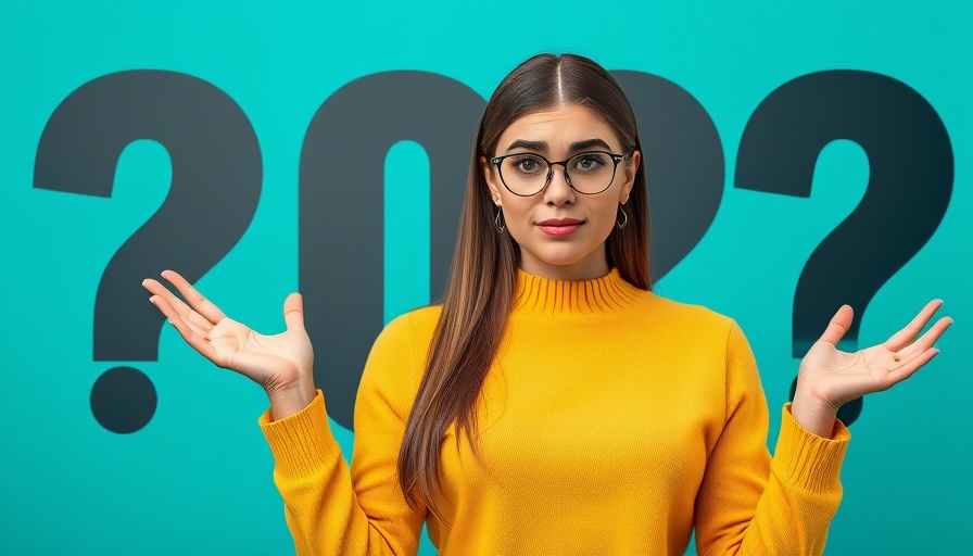 Coherent water device science promo with questioning woman.