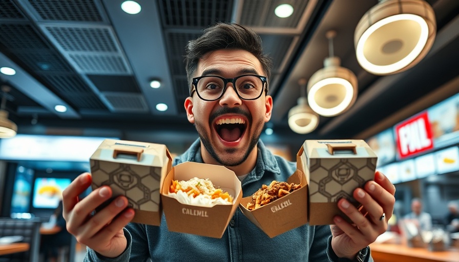 Person enjoying futuristic meal at modern burger bar.