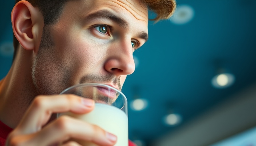 Man enjoying a milkshake in a modern setting, related to best burger bars near me.