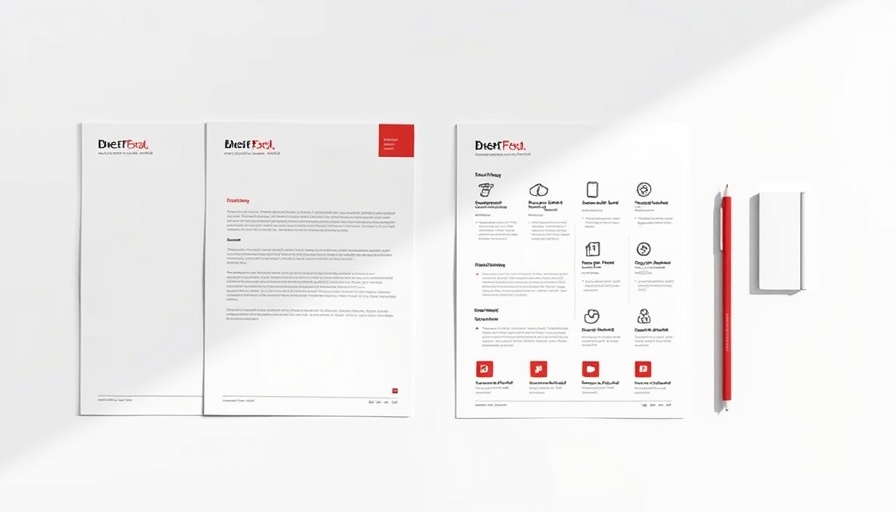 Professional corporate brand guideline layout for social media header design.