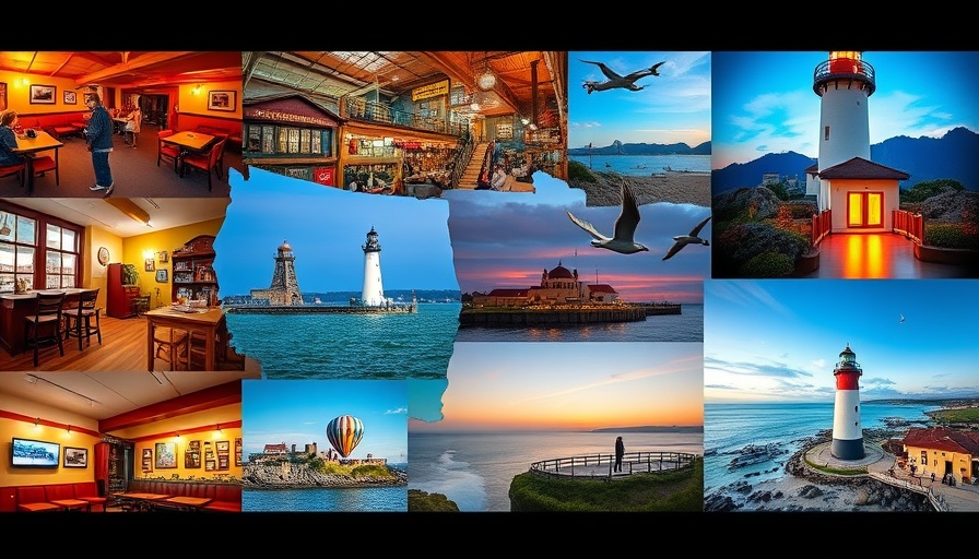 Collage of affordable hostels across America showcasing diverse settings.