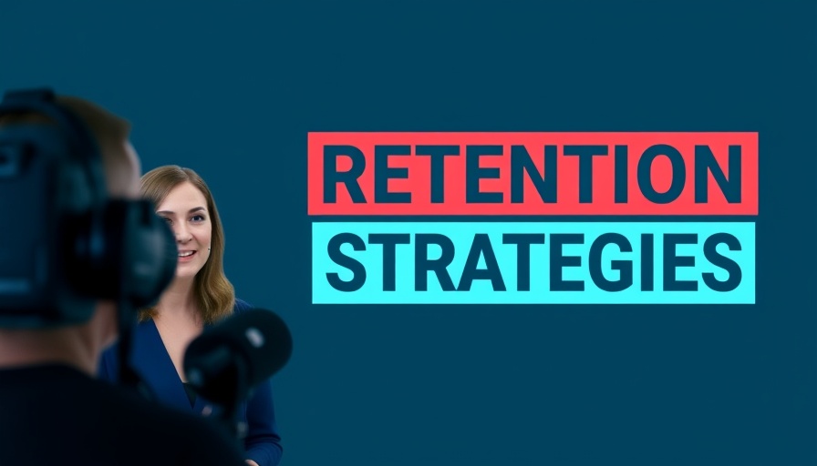Podcast banner on retention strategies in affiliate marketing.