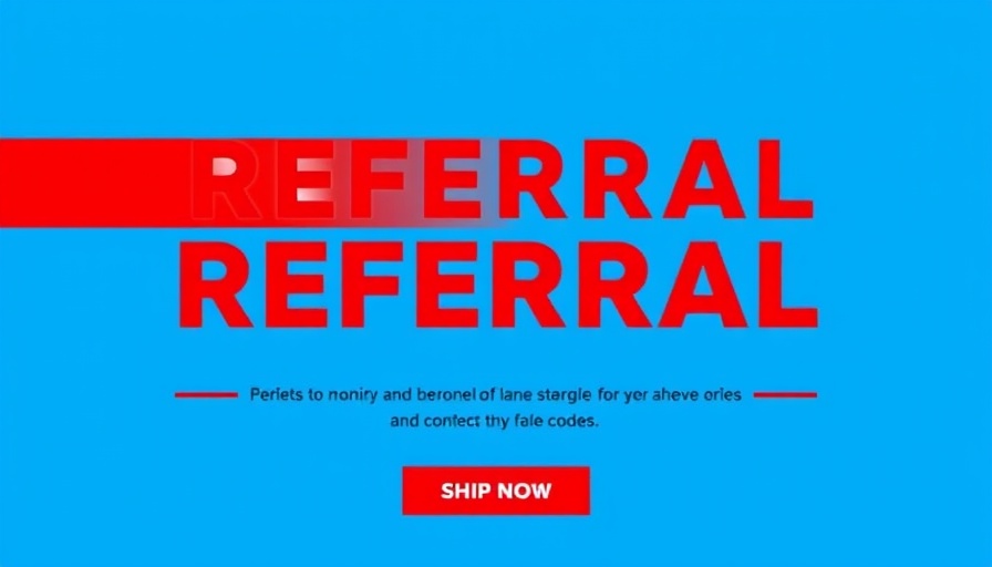 Bold referral codes banner for affiliate marketing tips.