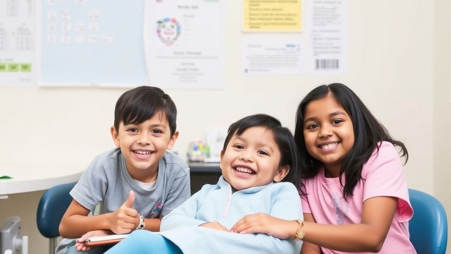 Dedicated caregivers promote tooth decay prevention for children's education and health.