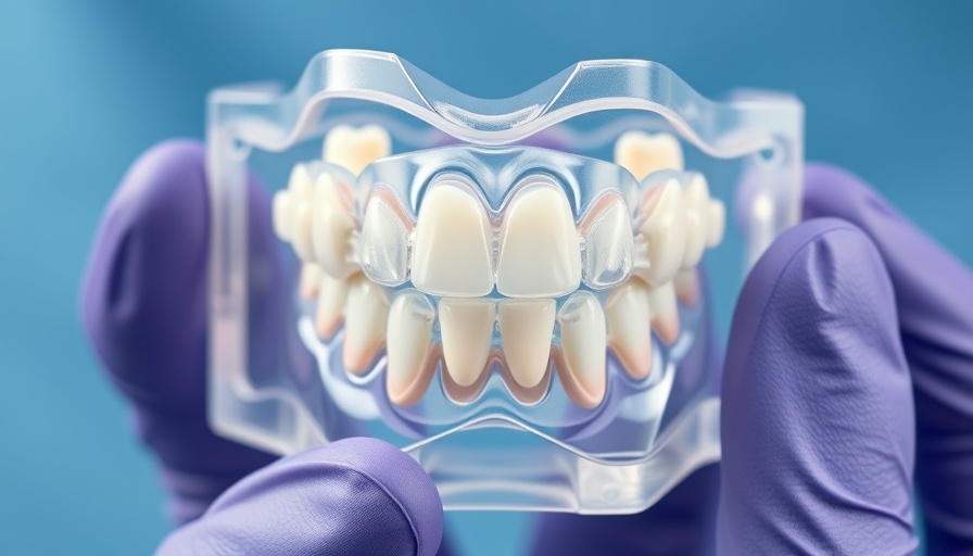 Injection molding in dentistry with detailed dental mold in clinical setup.