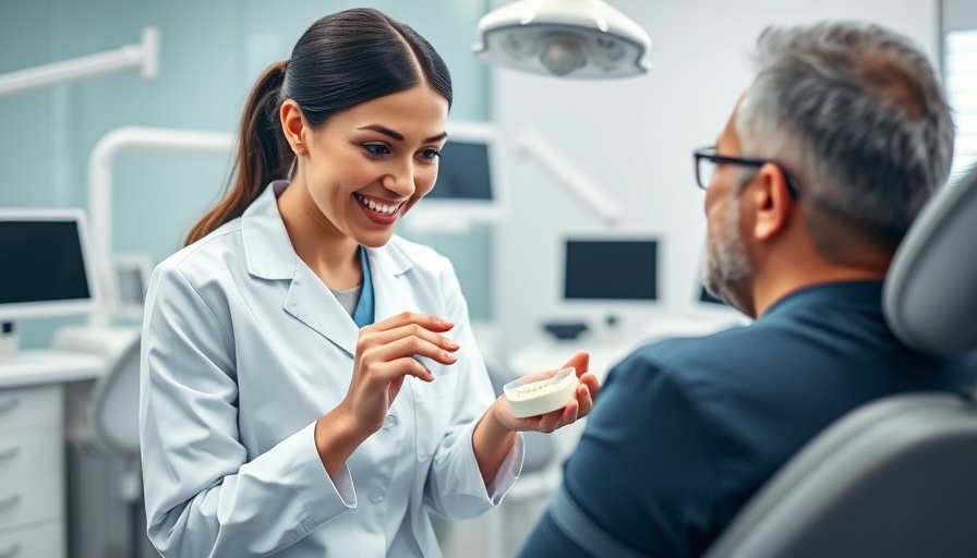 Orthodontic treatment consultation in Austin dental office.