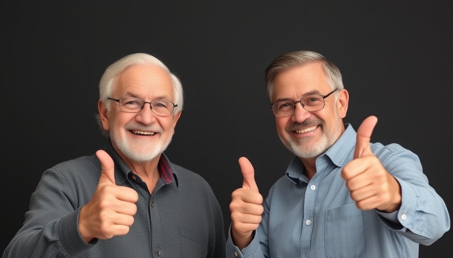 Dental Lifeline Network supporters smiling and giving thumbs up.