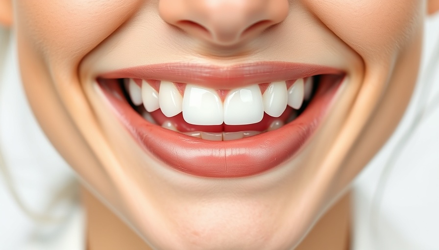 Close-up of porcelain veneers showcasing their strength and beauty.