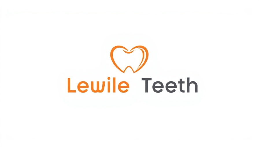 Modern heart-shaped tooth logo for Mt. Vernon Center for Dentistry