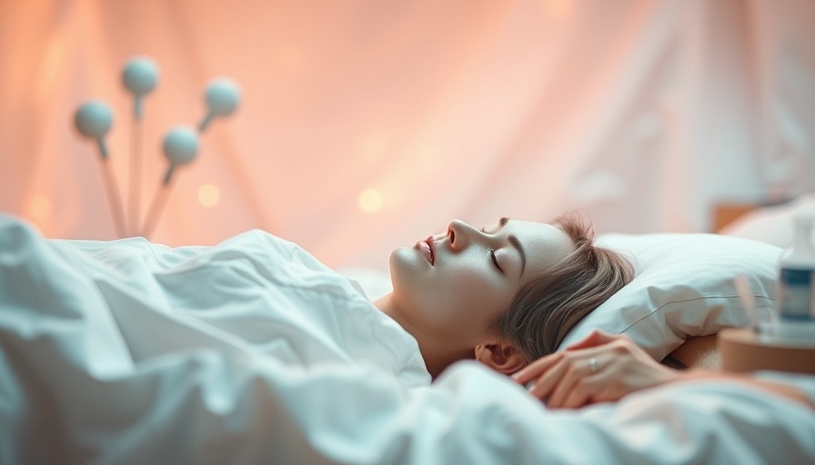 Abstract art of sedation with methadone in a serene setting.