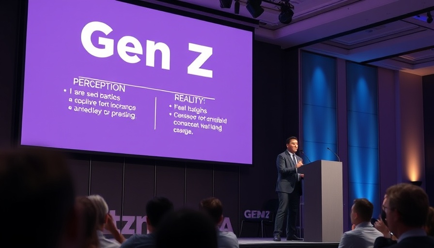 BOMA International 2025 Conference speaker discussing Gen Z.
