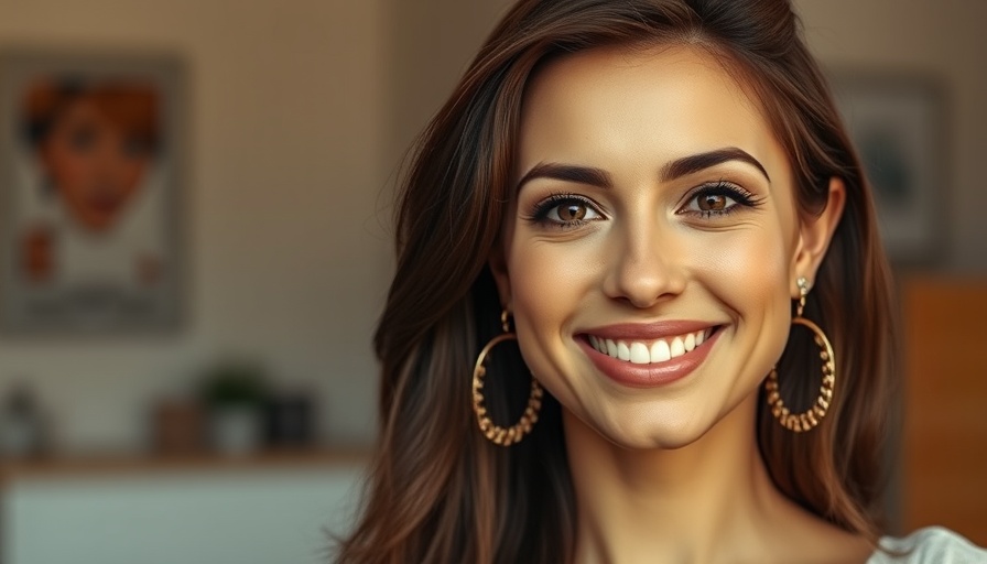 Professional smiling woman capturing Newcastle real estate market trends.