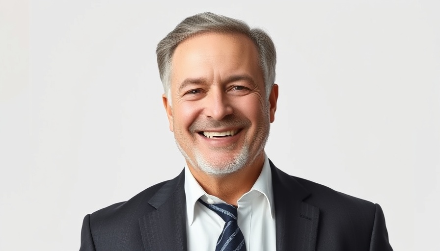 Confident businessman in formal attire smiling, Newcastle property market
