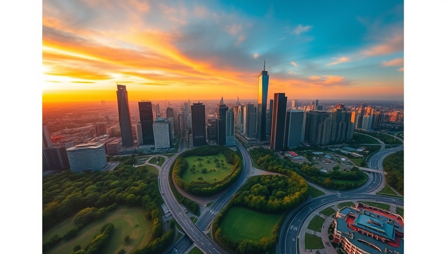 WA city skyline at sunset capturing vibrant loan activity environment.