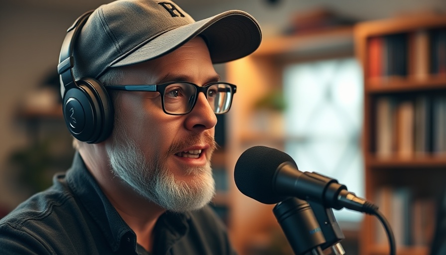 Podcaster discussing the migration of money in real estate.