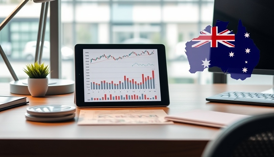Australian economic update July 2025, financial graphs and currency